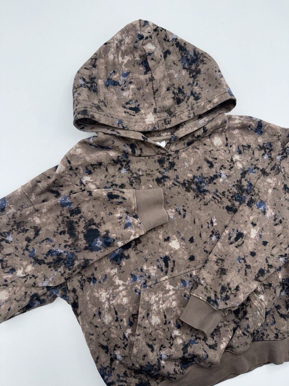 Fabletics Year Round Terry Pullover Hoodie Tie-Dye Womens Size Medium